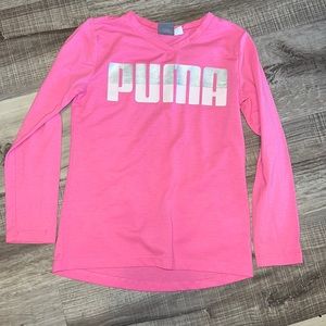 Youth girls size 7/8 puma long sleeve
